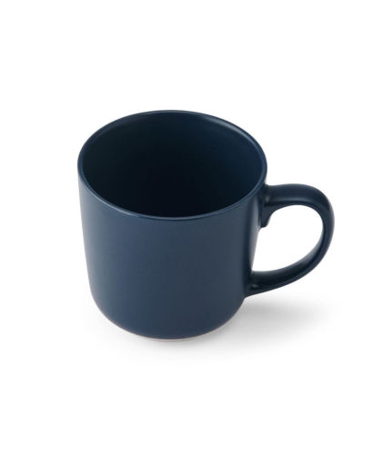 ciemnogranatowy kubek ceramiczny o pojemności 350 ml