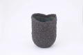 wazon kamionkowy black stone cerama studio