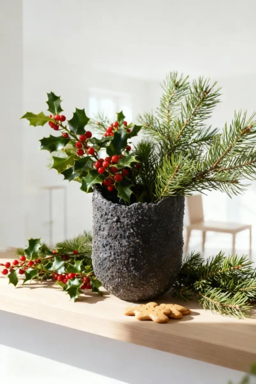 wazon ceramiczny czarny Cerama