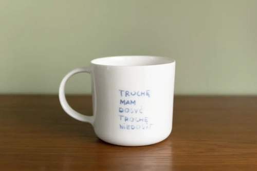 Niedosyt - kubek Czynie Ceramics  350 ml