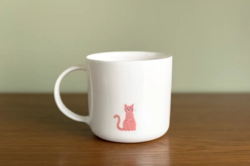 Duży kubek z kotem, 350 ml Czynie Ceramics
