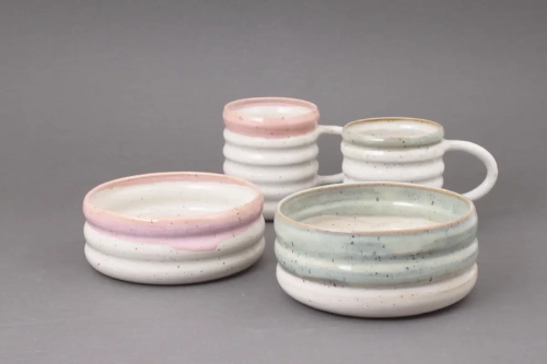 Kolekcja oponka Ronja Ceramics. Toczone na kole naczynia