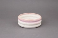 Miska oponka z różowym rantem Ronja Ceramics