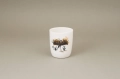 Czapla, kubek porcelanowy 200 ml Hvilka