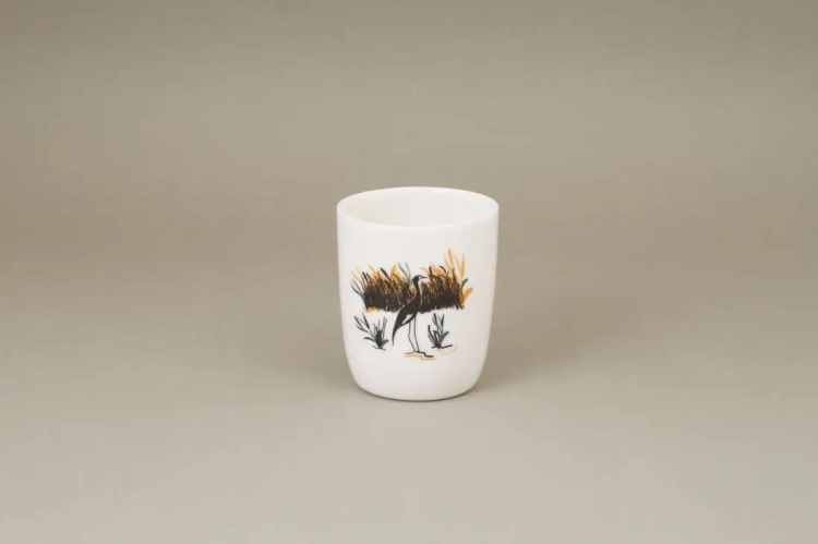 Czapla, kubek porcelanowy 200 ml Hvilka
