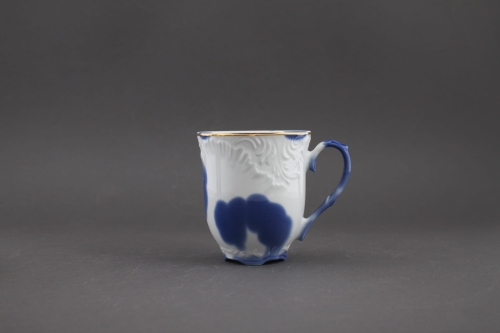 Kubek ślad człowieka Fabryka Porcelany Ćmielów