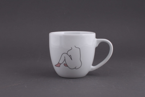 Kubek Fusku z uchem Wenus w skarpetkach