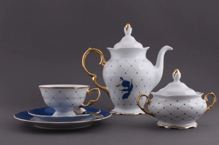 serwis do herbaty Circus Porcelana Krzysztof z Wałbrzycha