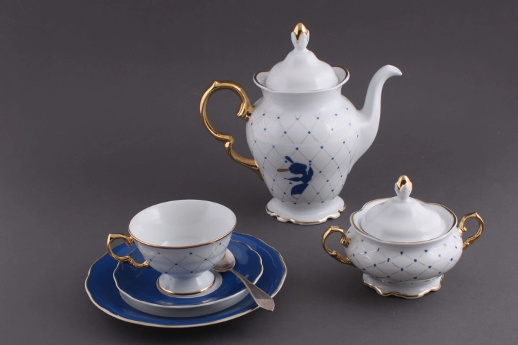 serwis do herbaty Circus Porcelana Kristoff