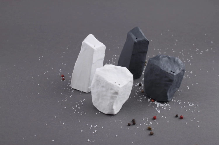 Salt and rock