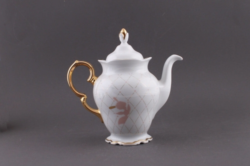 Imbryk Circus różowy Porcelana Kristoff