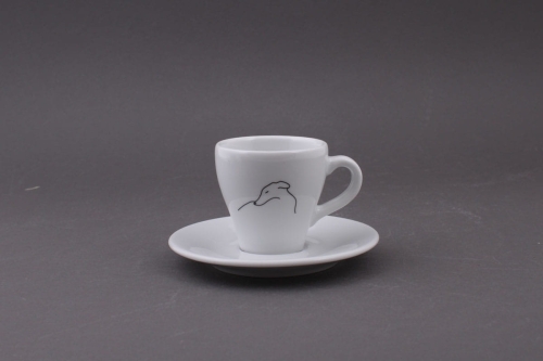 Filiżanka espresso Fusku z chartem