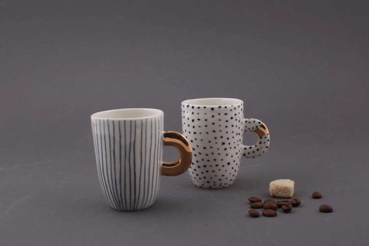kubeczki porcelanowe Cerama