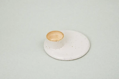 Kieliszek na jajko Ronja Ceramics  żółty