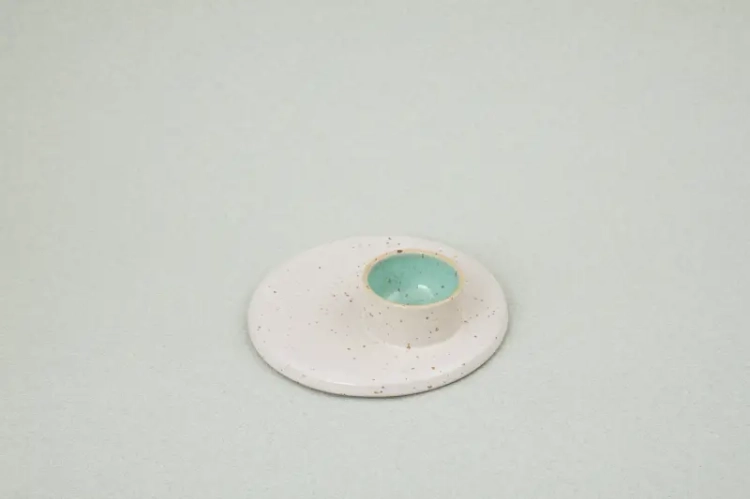 Kieliszek na jajko Ronja Ceramics  zielony
